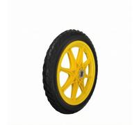 Qianly Roue Chariot Pleine Non Gonflable Roue En Mousse PU Pratique Roulette Panier