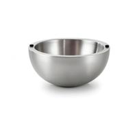 Qianly Saladier Légers Saladier En Inox Durables Vaisselle pour Cuisine, Table, 20cm, Bol À Salade Double Couche 20cm Avec Ouverture