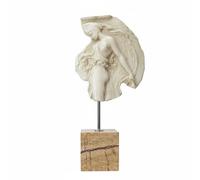 Qianly Statue Vénus en Résine Sculpture Figurine Bustes Décoration Ornement Artistique avec Base Marbre Suitable pour Salon Moderne Chambre Couloir Espace d'accueil, M1