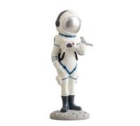 Qianly Statute D'astronaute Compact | Stable, Statute Socle Piédestal, pr Bureau, Collectionneurs, Argent