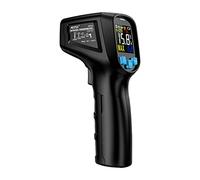Qianly Thermomètre Infrarouge Numérique Électronique Portable pour Mesure Température Surface Affichage Digital Fonction sans Précision Industrielle, Style Un
