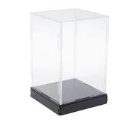 Qianly Vitrine D'exposition en Acrylique Transparent et étanche, Facile à Installer, Idéale pour Les Figurines et Autres Objets de Collection, 20cmx20cmx30cm