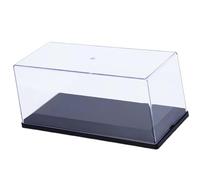 Qianly Vitrine En Acrylique, Boîte à Maquettes, Boîte de Rangement, Coffret de Présentation, Boîte Anti-poussière, Organisateur de Figurines pour Exposition,