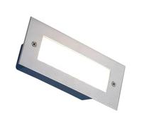 QICBYING Lampe LED Rectangulaire Enterrée De Jardin 5W, Lampe De Marche D'extérieur Moderne, Spots Encastrés D'extérieur Étanches IP65 pour Éclairage d'angle D'escalier(Green)