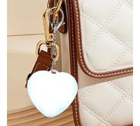 Qidures Lampe LED En Forme De Cœur Pour Sac À Main - Automatique Lumière De Nuit Coeur Lumineux, Lampe Tactile Love Wallet Tote Bag, MiniLampe De Nuit Tactile En Forme De Cœur Pour Sacs À Main