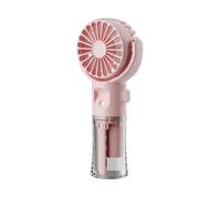 QIEDOVIEY Ventilateur portatif Mini ventilateur brumisateur portatif Rechargeable par USB 4 vitesses réglables pour camping, Onglet