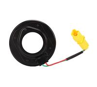 Qiilu Bobine d'embrayage de Compresseur AC pour 307 308 408 508 SW 3008 5008 Remplacement de Bobine d'embrayage électromagnétique Magnétique de Climatisation à 2 Broches