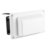 Qiilu ventilateur frigo camping car 12v Ventilateur D'aération Latéral RV Ventilateur D'aération Latéral 12V 25W pour RV Caravane Camping-car Remorque Bateau Marine Yacht