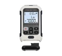 QIIRUN TM570 Testeur fibre optique 3 en 1 alimenté par batterie rechargeable, Power meter fibre optique avec localisateur de défaut visuel OPM VFL et traqueur de câble RJ45