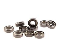 qimoi 10 Pcs 698Z 8 X 19 X 6mm Simple Rangee Scelle de Roulements Rigides A Billes