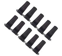 qimoi 10 pcs Pinces d'origine pour 888s Pinces de Ceinture pour -666S -888S Radio de 616 H-777 Accessoires de Talkie-walkie