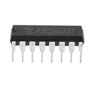 qimoi 25Pcs 74HC595 IC 8-Bit Registre a decalage DIP-16 Circuit w/Pins