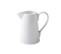 QINGGANG-0224 saucière Pichet à lait en céramique bec pointu avec anse for usage domestique 318 ml Saucière porcelaine blanche Vaisselle de cuisine