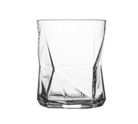 QINGGANG-0224 verres à gobelet Gobelet en verre torsadé, tasse cristal transparent de 330 ml for l'eau, le lait, les jus et whisky Fête au restaurant