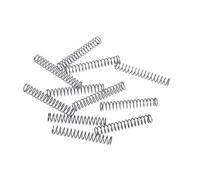 qinggw 30pcs Stylo à Bille Spring Petit Allongée Ressort de Compression Galvanized0.4 * 4 * 25 mm (Taille : 0.4x4x25mm)
