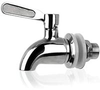 QINGHEC 1 Pièce 5/8 inch Robinets Distributeurs de Boissons en Verre, Distributeur de Boissons en Acier Inoxydable Robinet, Robinet Distributeurs de Boissons pour Eau Vin Bière Jus