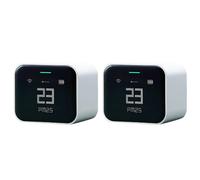 Qingping Air Detector Lite Retina Touch IPS Screen Touch Operation Pm2.5 APP Control Air Monitor Work with Homekit 2pc