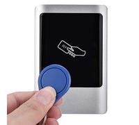 Qinlorgo Carte à Puce imperméable extérieure de Gestion d'accès de Porte de Lecteur de RFID de contrôle d'accès pour extérieur d'intérieur(ID: 125KHz)