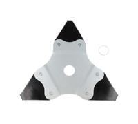 QISLANCAQON Lame De Tondeuse À Gazon | Lame de tondeuse à gazon en acier au manganèse, 230mm, 3 dents, pièces de jardin, accessoires de débroussailleuse, 1 pièce
