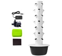 QITUJOUR Mini Tour hydroponique: Espace Vert Compact pour Bureau | Dimensions compactes pour intégrer un coin jardin au bureau.(Green,7 layer)