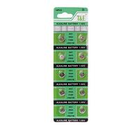 Qiulip Lot de 10 Piles Bouton alcalines AG1 1,55 V 364 SR621SW LR621 LR60 CX60