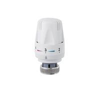 Qiumi tête thermostatique TRV radiateur Filetage M30×1,5 Remplacement | Adapté aux vannes radiateur standard, installation simple pour usage domestique et professionnel