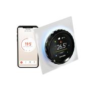 Qiumi Thermostat Intelligent avec écran Couleur TFT et Commande par Bouton pour Le Chauffage de chaudière à gaz/Eau Autonome, 95~240vac