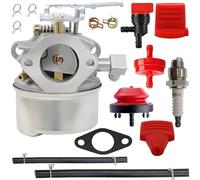 Qiuwanzia 640084B Carburateur 632107A HSSK40 HSSK50 Moteur 4-5 CV | 640299A 640299B HSSK40 HSSK50 HS50 LH195SA pour TORO 521, moteurs 4 HP et 5 HP ; pièces de rechange pour Craftsman