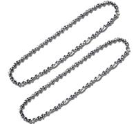 Qiuwanzia Chaîne tronçonneuse 18 Pouces 72 maillons 1.5mm 58cc | pour Efco 72 maillons d'entraînement calibre 0,058 pouce/1,5 mm tronçonneuses de 38 à 62 cm3