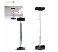 Qivine Barre Télescopique Extensible en Acier Inoxydable - Tringle Rideau Extensible Sans Perçage - Étai Télescopique Robuste pour Salle de Bain, Armoire et Extérieur - Supporte Jusqu'à 200 kg