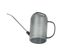 QIXCXAZ Arrosoir Multifonctionnel en Acier Inoxydable avec pulvérisateur Amovible pour Un arrosage précis des Jardins, permettant de Passer à Un Jet d'eau, Gris, 12.5 x 20.2 cm