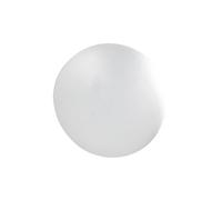 QIXCXAZ Décorations géantes de ballons Pour aux couleurs vives pour anniversaires, mariages et festivals. Ballons robustes et fiables pour une décoration, Blanc, 2.43 m x 2.43 m