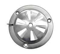 QIXCXAZ Grille d'aération Ronde et Polyvalente, réglable, pour barbecues, fumoirs, Fours et boîtiers thermostatiques. Ouverture et Fermeture faciles pour