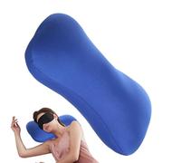 Qizeroty Microbille Mini Oreiller, Microbilles De Cou Oreiller, Dormir Cou Soutien -Perles Rouleau, Coussin Dos, Relaxant Votre Tête Cous, Sommeil Support De Cous pour Voyage, Dormir