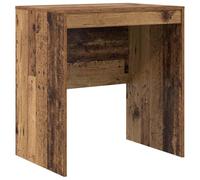 QJBSAVVA Bureau Compact 70 x 50 x 76 cm, Table de Travail en Bois d'Ingénierie pour Ordinateur, Petit Bureau Gain de Place pour Salon, Chambre et Étude, Coloris Bois Ancien