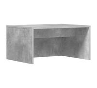 QJBSAVVA Bureau Mural Gris Béton 60 x 45 x 30 cm, Bureau Flottant Suspendu en Bois d'Ingénierie, Table de Travail Compacte Gain de Place pour Ordinateur Portable et Petits Espaces