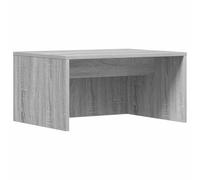 QJBSAVVA Bureau Mural Suspendu 60x45x30 cm, Table de Travail Flottante en Bois d'Ingénierie pour Petit Espace, Console Murale Gain de Place pour Chambre et Bureau, Gris Sonoma