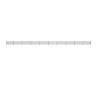 QJBSAVVA Clôture à Mailles Losangées avec Piquets d'Ancrage Vert 1 x 25 m, Kit de Grillage Simple Torsion en Acier Galvanisé Plastifié pour Jardin, Barrière et Enclos d'Animaux