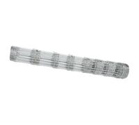 QJBSAVVA Clôture de Prairie en Acier Galvanisé 50 x 1 m, Rouleau de Grillage Agricole pour Champs et Animaux, Barrière en Métal Résistante pour Jardin et Élevage, Argenté