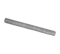 QJBSAVVA Clôture Hexagonale en Acier Galvanisé 1,5 x 100 m, Grillage Métallique Triple Torsion Argenté pour Délimitation de Jardin, Cour, Terrasse et Aménagement