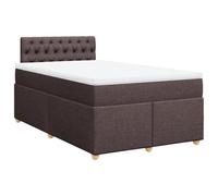 QJBSAVVA Lit Complet 120x200 cm avec Matelas Ressorts et Surmatelas | Ensemble literie 120x200 avec sommier à lattes et pieds robustes en pin pour équiper votre chambre à coucher.