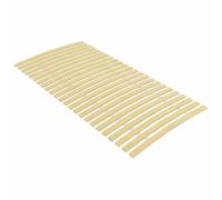 QJBSAVVA Sommier à Lattes en Bois de Peuplier Massif 100 x 200 cm | Sommier enroulable en bois pour lit de chambre, adapté aux cadres superposés et lits de repos.