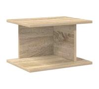 QJBSAVVA Table de chevet en chêne Sonoma - 40 x 30 x 25 cm - Table de chevet moderne en bois - Table d'appoint fine pour chambre à coucher et salon - Console de chevet rectangulaire avec espace de