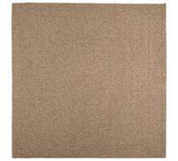 QJBSAVVA Tapis de Salon Carré Agira 240 x 240 cm, Grand Tapis Antidérapant en Polyester Naturel, Tapis Intérieur et Extérieur sous Abri Lavable et Adapté au Chauffage au Sol