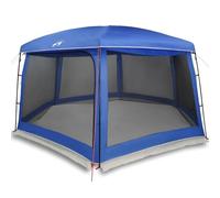 QJBSAVVA Tente de Piscine Dôme Abri de Jardin 670 x 590 x 247 cm, Tente avec Parois en Maille Respirante, Double-Toit Amovible et Sac de Transport, pour Piscine Ronde Hors Sol