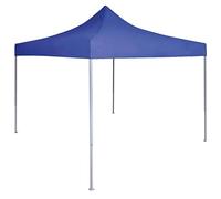 QJBSAVVA Tente de Réception Pliable 2x2m Tonnelle de Jardin Pliante avec Structure en Acier et Toit Oxford 600D Bleu Barnum Pliant pour Événement en Plein Air Camping Fête Festival