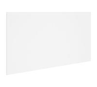 QJBSAVVA Tête de Lit Blanc 160x1,5x80 cm - Dosseret de Lit Moderne en Bois d'Ingénierie pour Chambre à Coucher Adulte, Panneau de Lit Double Chic et Stable