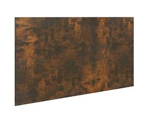 QJBSAVVA Tête de lit Chêne Fumé 160x1,5x80 cm en Bois d'Ingénierie, Dosseret de Lit Double Moderne et Chic pour Cadre de Lit de Chambre à Coucher Adulte sans Tête de Lit