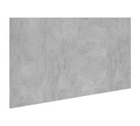 QJBSAVVA Tête de lit Gris Béton 160x1,5x80 cm en Bois d'Ingénierie, Panneau de Lit Double Moderne et Chic pour Décoration de Chambre à Coucher Adulte et Lit sans Tête de Lit