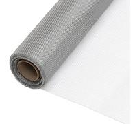 QJBSAVVA Treillis en Acier Inoxydable 201, Rouleau de Grillage Métallique Fin, Toile de Maille Inox pour Volière, Poulailler et Bricolage, 112 x 500 cm, Diamètre 0,24 mm, Argenté